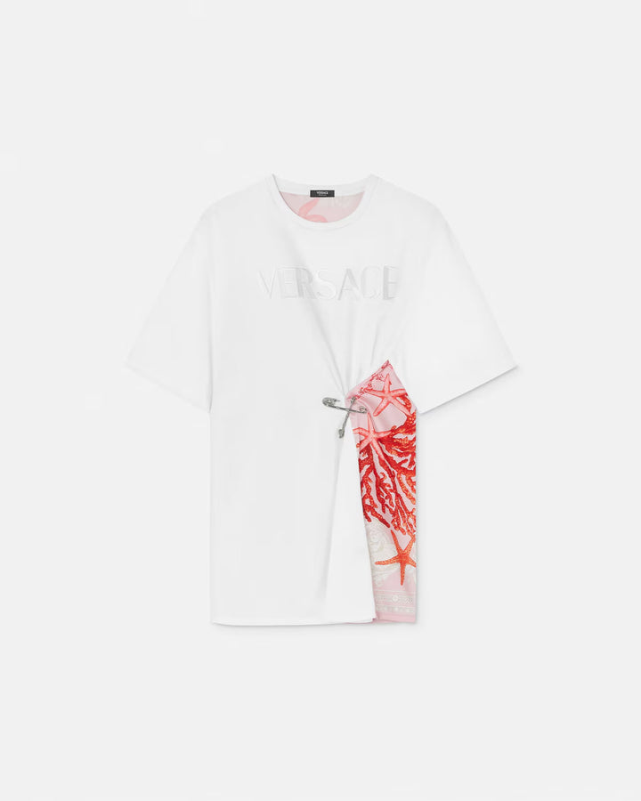 Versace Barocco Sea Safety Pin T-Shirt