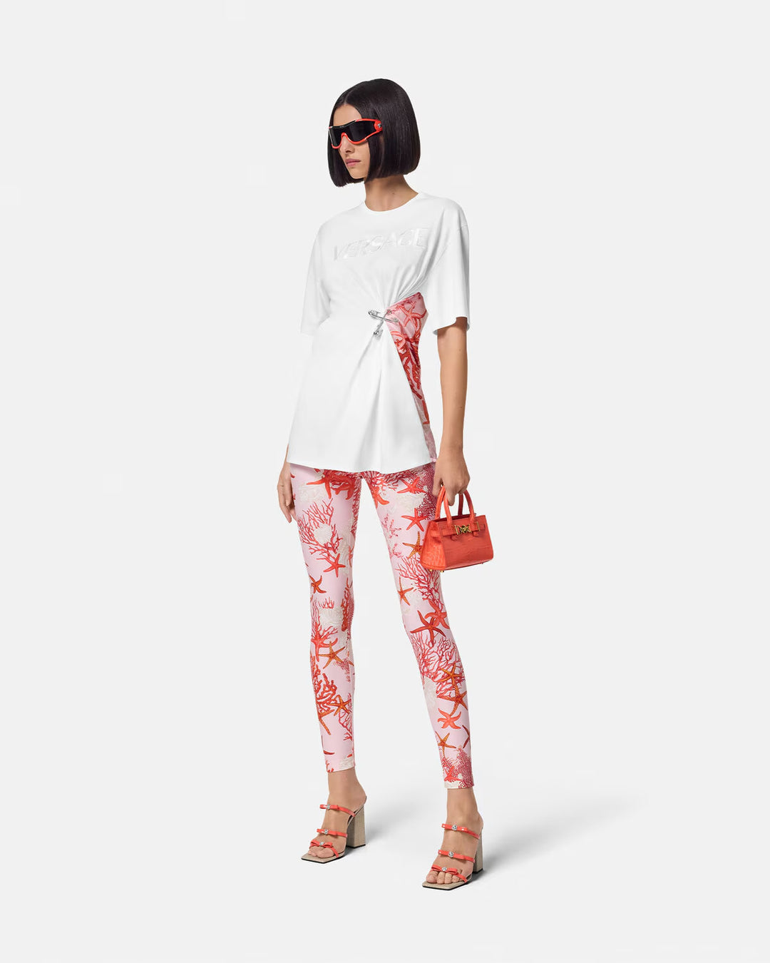 Versace Barocco Sea Safety Pin T-Shirt
