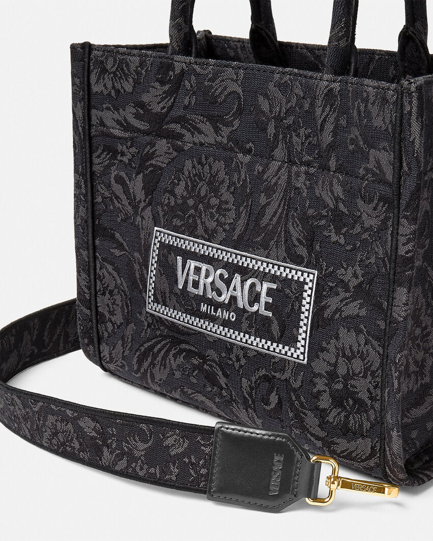 VERSACE BAROCCO ATHENA SMALL TOTE BAG