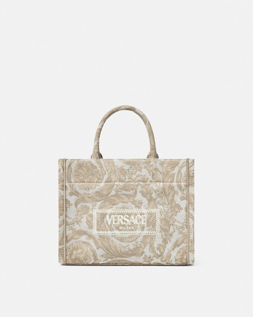 VERSACE BAROCCO ATHENA SMALL TOTE BAG