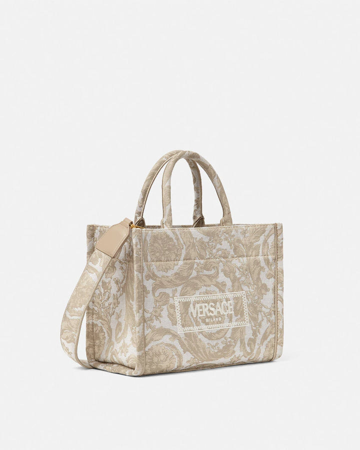 VERSACE BAROCCO ATHENA SMALL TOTE BAG