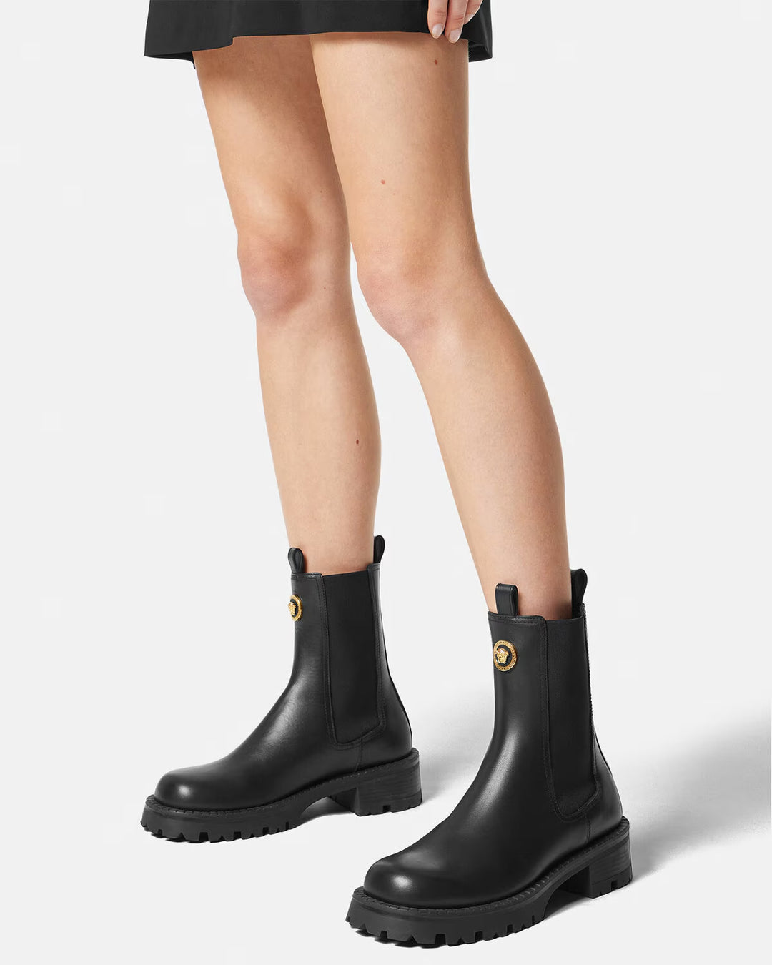 VERSACE Alia Chelsea Boots 35 mm