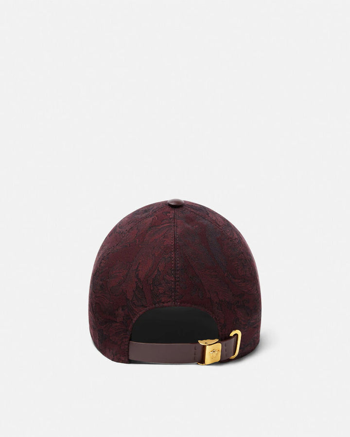 VERSACE BAROCCO JACQUARD BASEBALL CAP