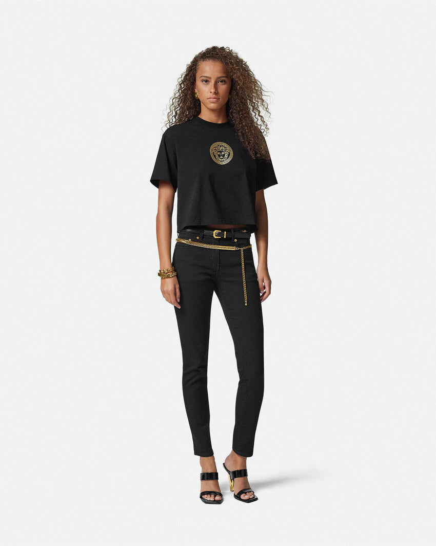 VERSACE MEDUSA '95 SKINNY JEANS