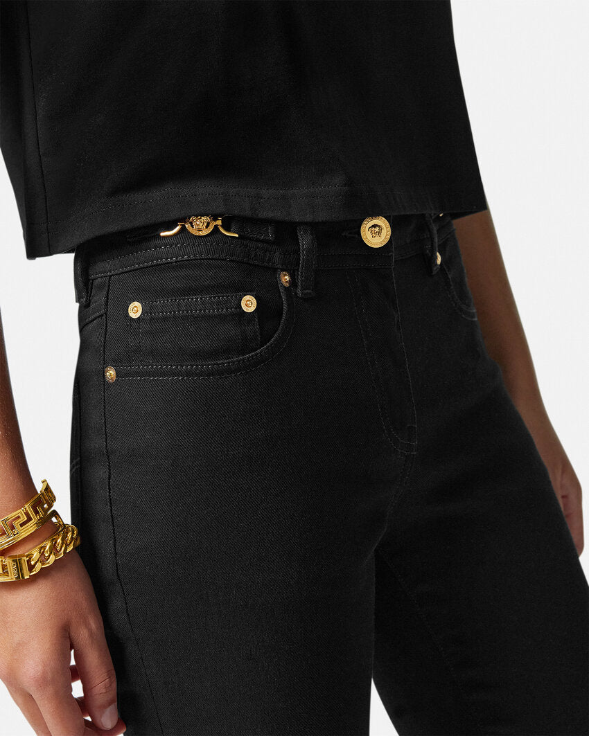 VERSACE MEDUSA '95 SKINNY JEANS