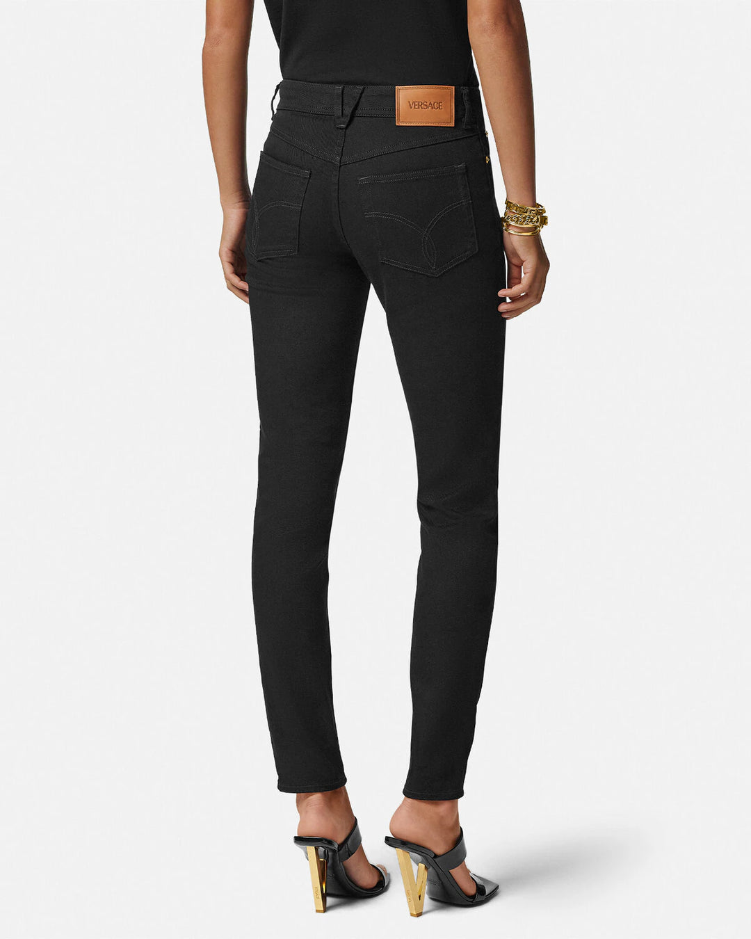 VERSACE MEDUSA '95 SKINNY JEANS