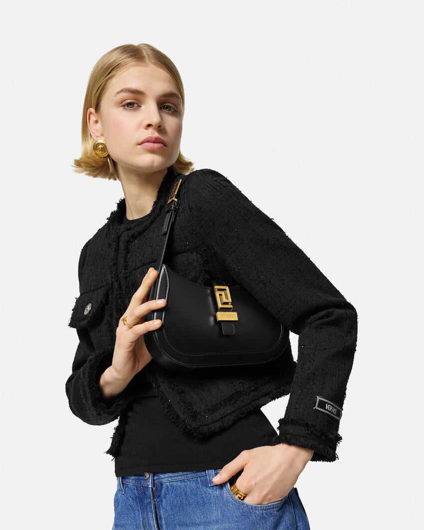 VERSACE GRECA GODDESS SMALL HOBO BAG