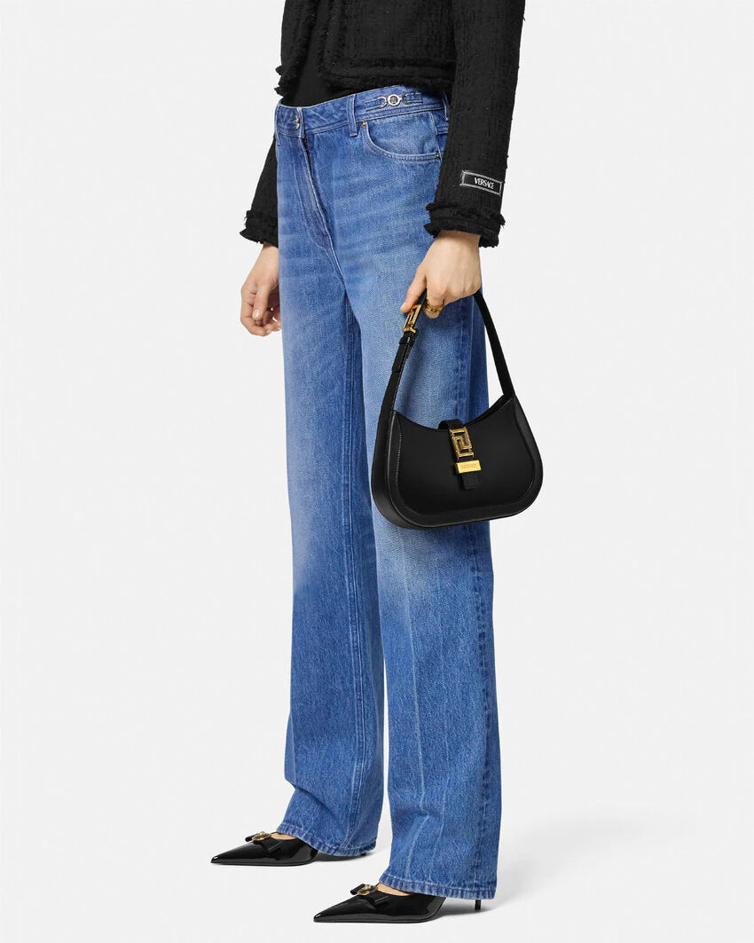 VERSACE GRECA GODDESS SMALL HOBO BAG