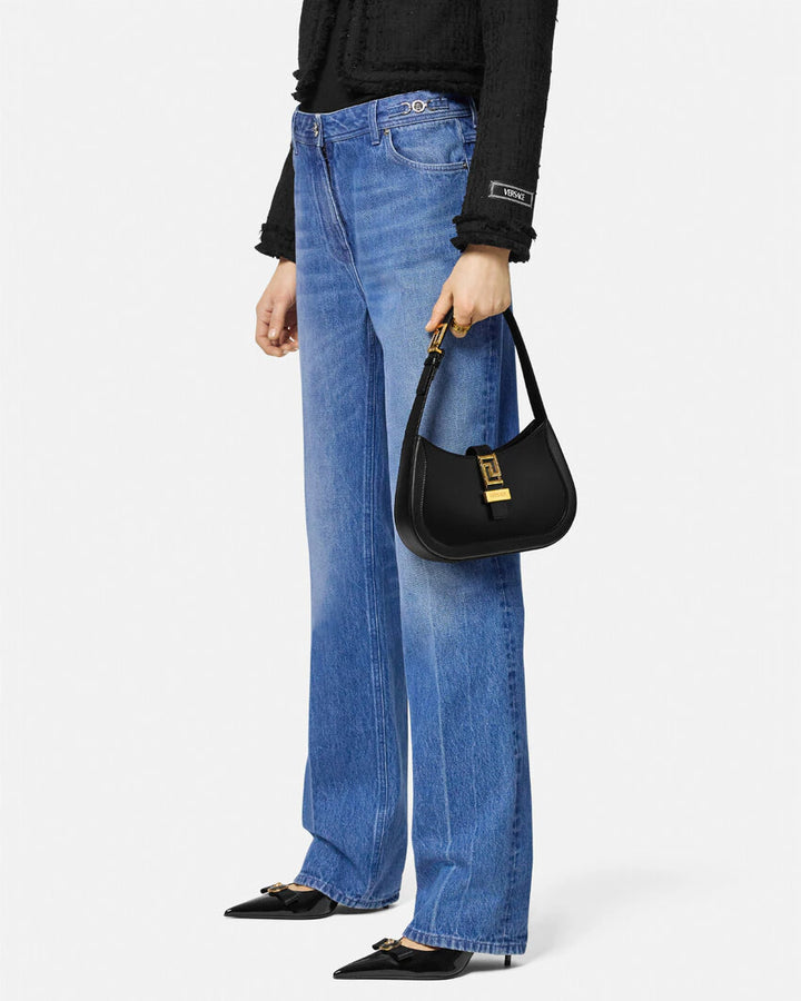 VERSACE GRECA GODDESS SMALL HOBO BAG
