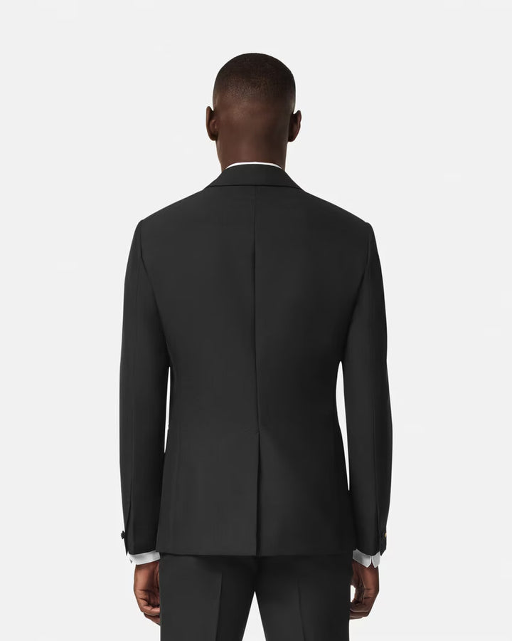 VERSACE Mohair-Blend Single-Breasted Blazer