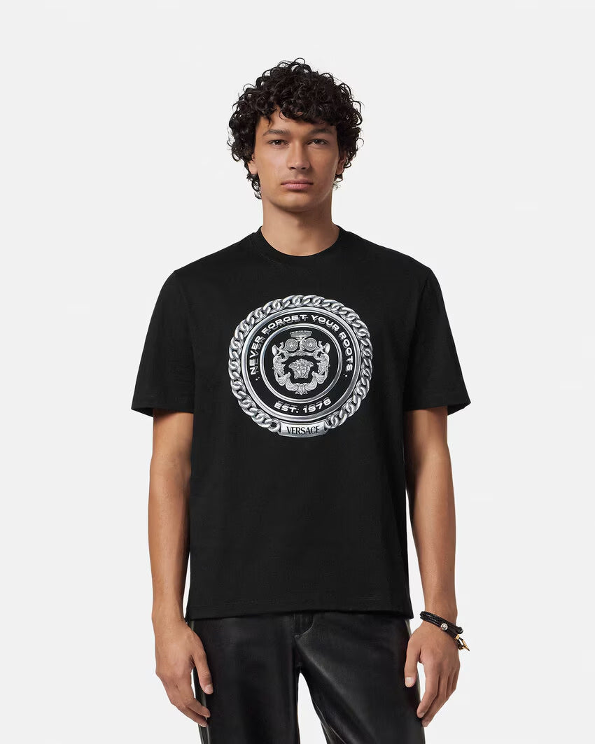 Versace CHAIN CREST T-SHIRT