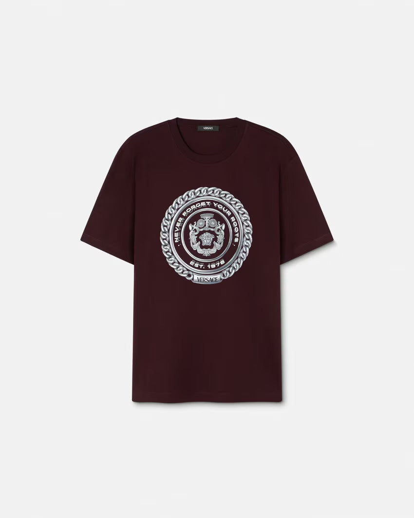 Versace CHAIN CREST T-SHIRT