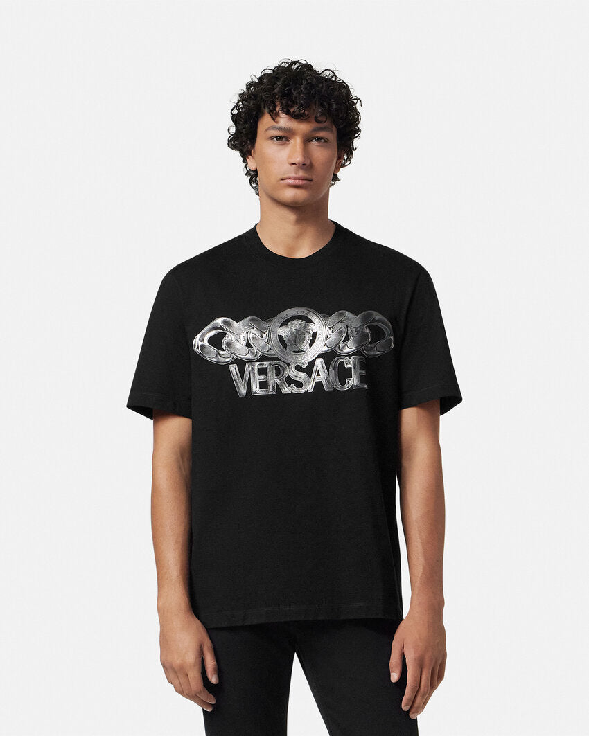 Versace MEDUSA ON CHAIN T-SHIRT