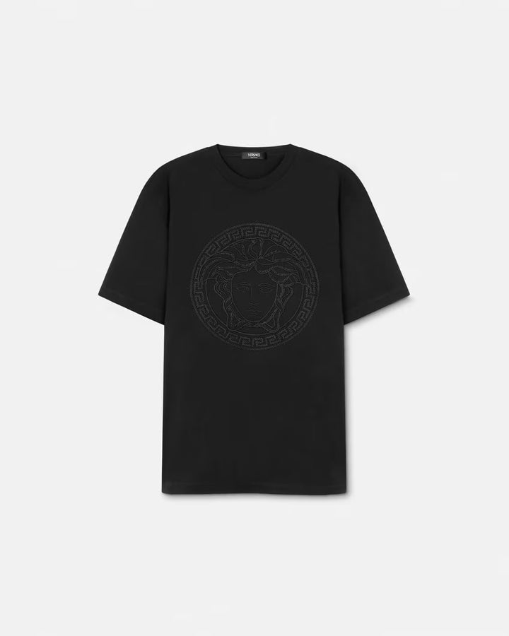 Versace EMBROIDERED MEDUSA T-SHIRT
