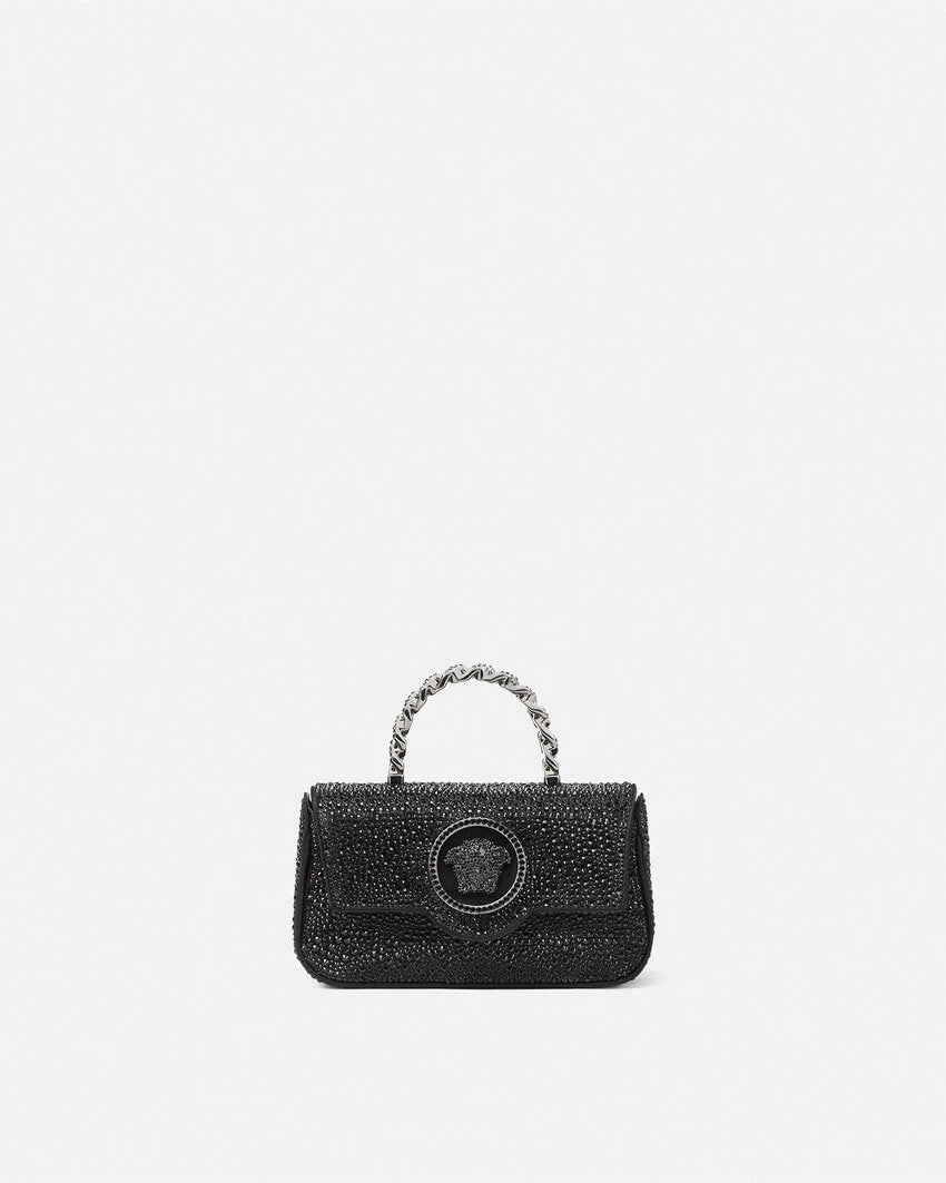 VERSACE CRYSTAL LA MEDUSA MINI BAG