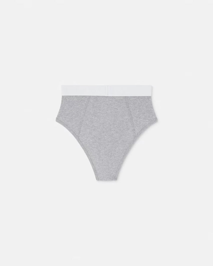 VERSACE 90s Vintage Logo Ribbed Briefs
