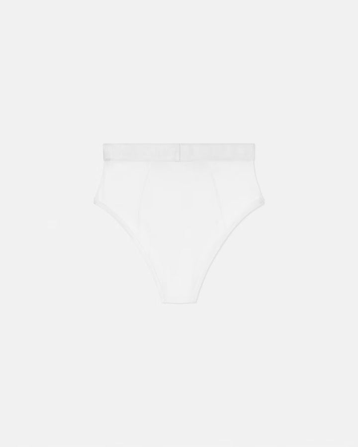 VERSACE 90s Vintage Logo Ribbed Briefs