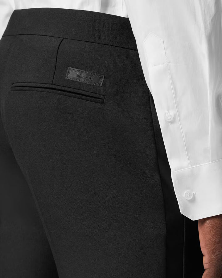 VERSACE Mohair-Blend Formal Pants