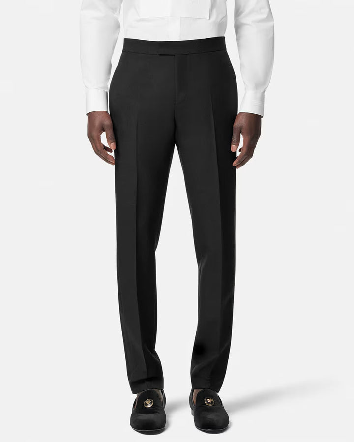 VERSACE Mohair-Blend Formal Pants