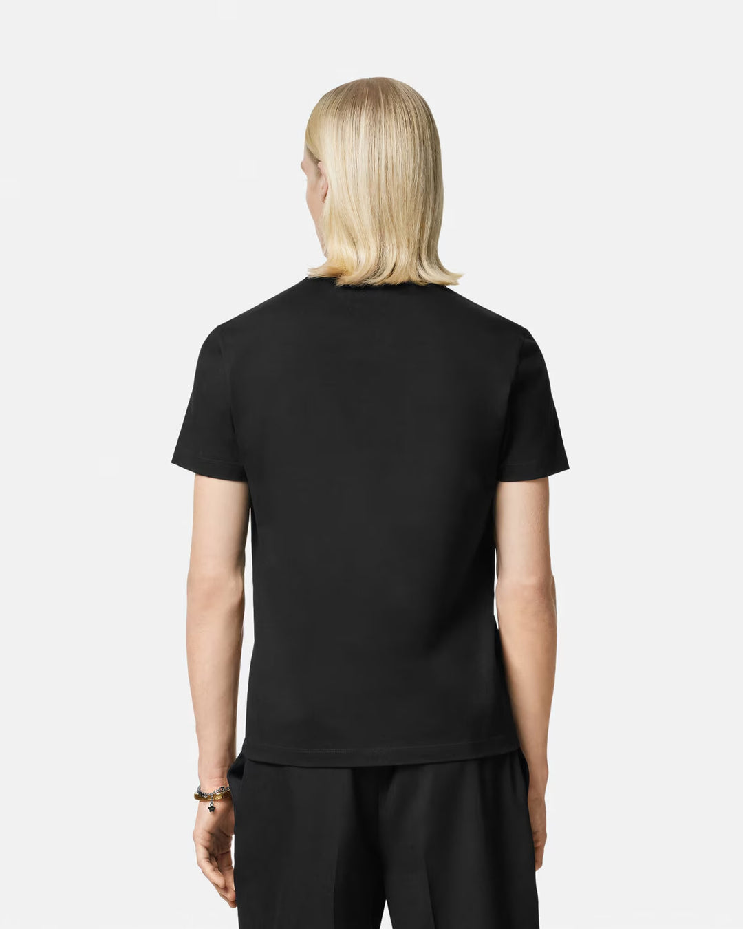 Versace EMBROIDERED COUPE BLASON T-SHIRT