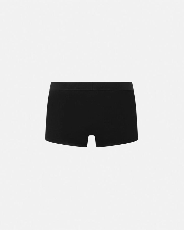 VERSACE 90S VINTAGE LOGO RIBBED TRUNKS