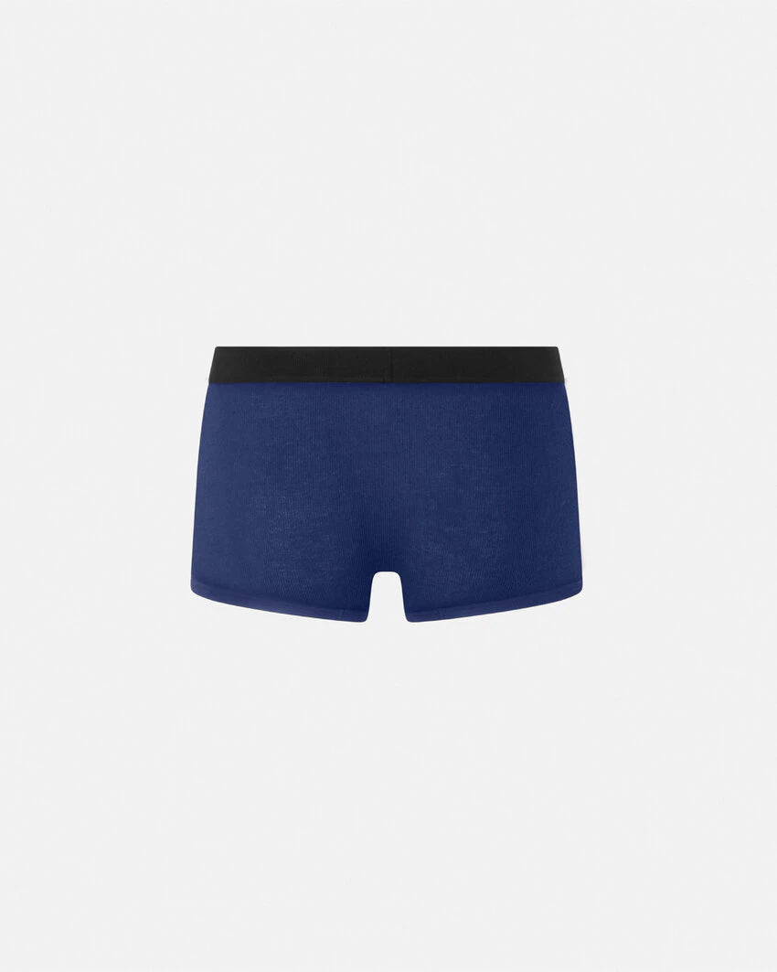 VERSACE 90S VINTAGE LOGO RIBBED TRUNKS