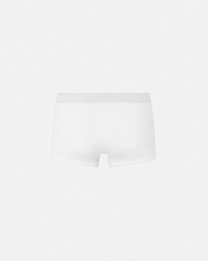 VERSACE 90S VINTAGE LOGO RIBBED TRUNKS