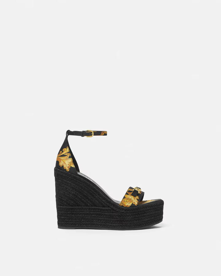 VERSACE Barocco Medusa '95 Wedge Sandals 120 mm