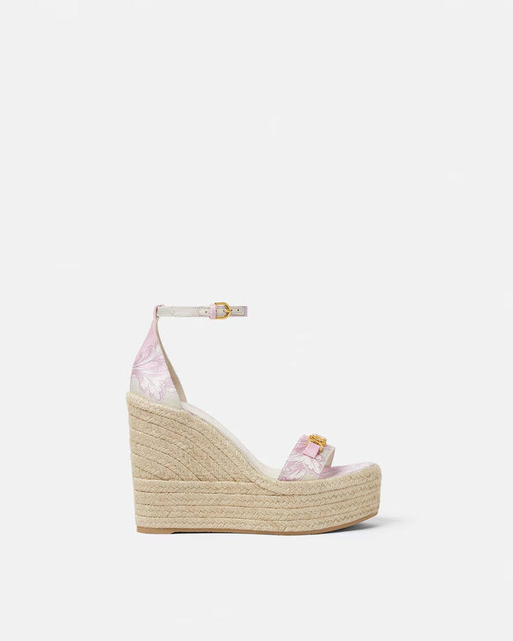 VERSACE Barocco Medusa '95 Wedge Sandals 120 mm