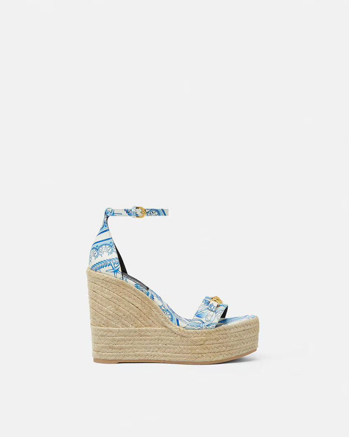 VERSACE Medusa '95 Wedge Sandals 120 mm