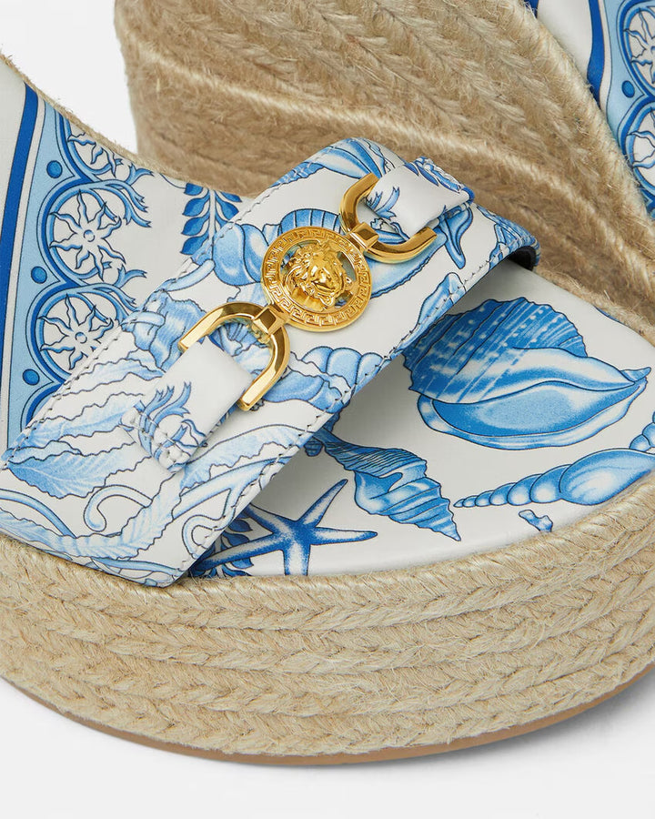 VERSACE Medusa '95 Wedge Sandals 120 mm