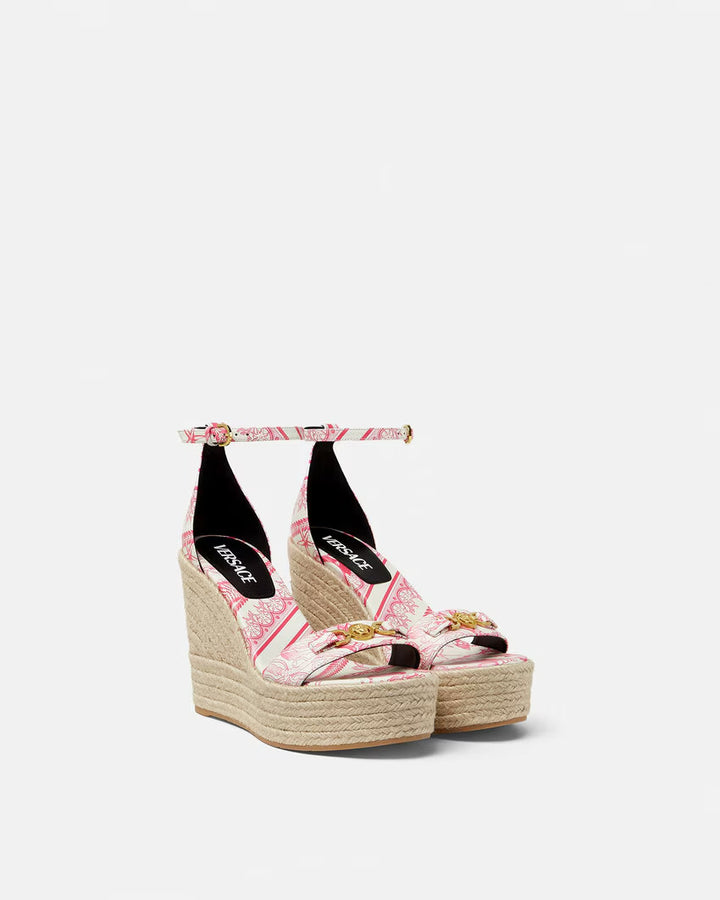 VERSACE Medusa '95 Wedge Sandals 120 mm