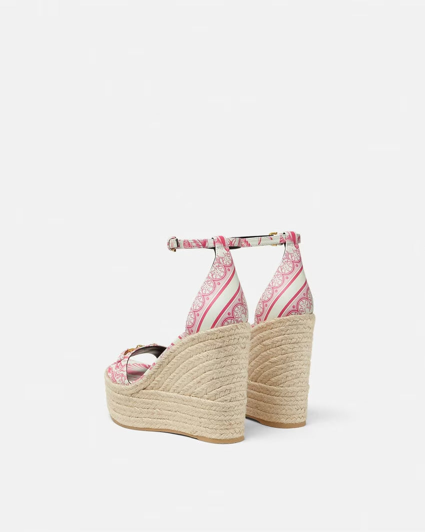 VERSACE Medusa '95 Wedge Sandals 120 mm