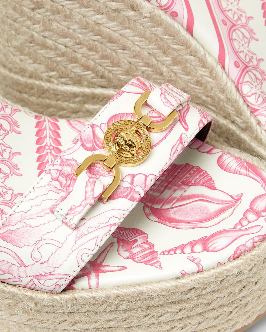 VERSACE Medusa '95 Wedge Sandals 120 mm