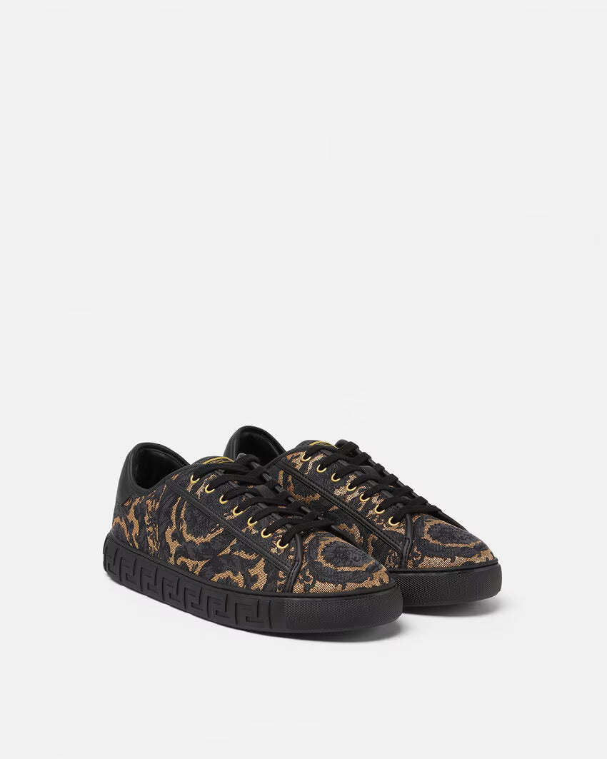 VERSACE Barocco Jacquard Greca Sneakers
