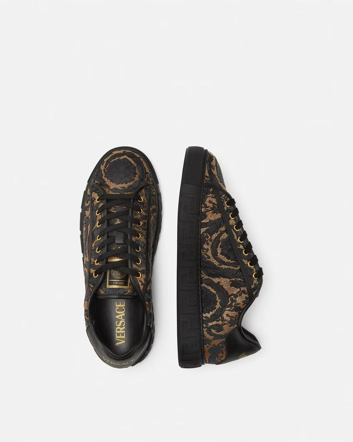 VERSACE Barocco Jacquard Greca Sneakers
