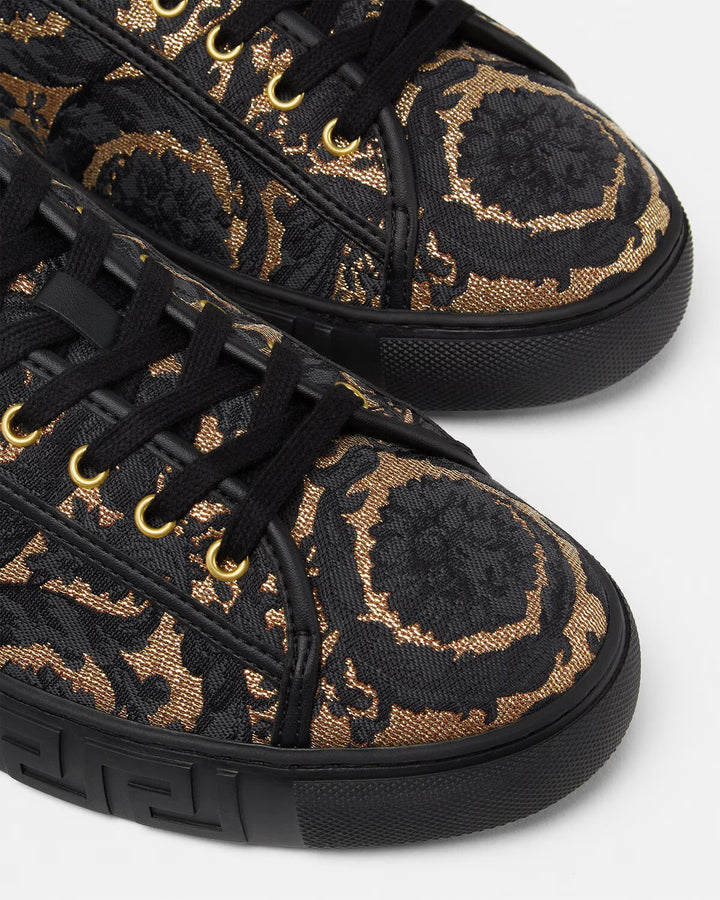 VERSACE Barocco Jacquard Greca Sneakers