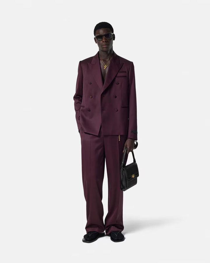 VERSACE Formal Wool Pants