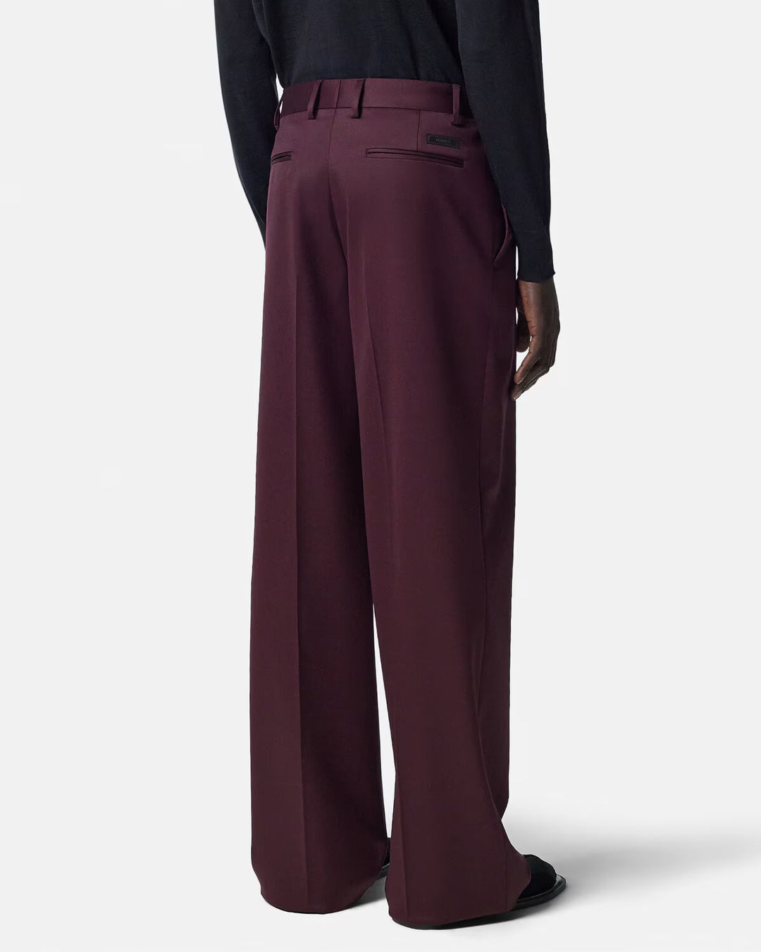 VERSACE Formal Wool Pants