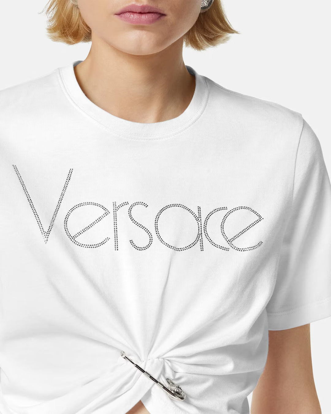 Versace Crystal 1978 Re-Edition Logo T-Shirt