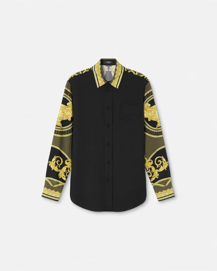 Versace LA COUPE DES DIEUX PANELED SHIRT