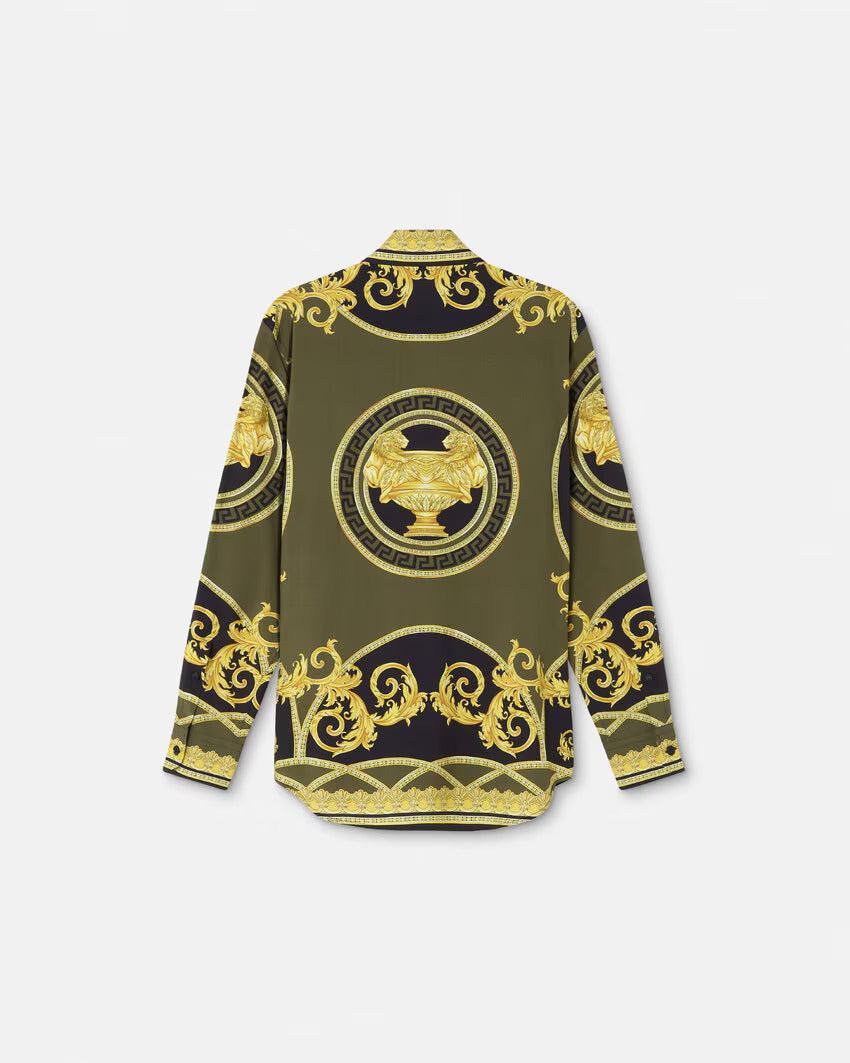 Versace LA COUPE DES DIEUX PANELED SHIRT