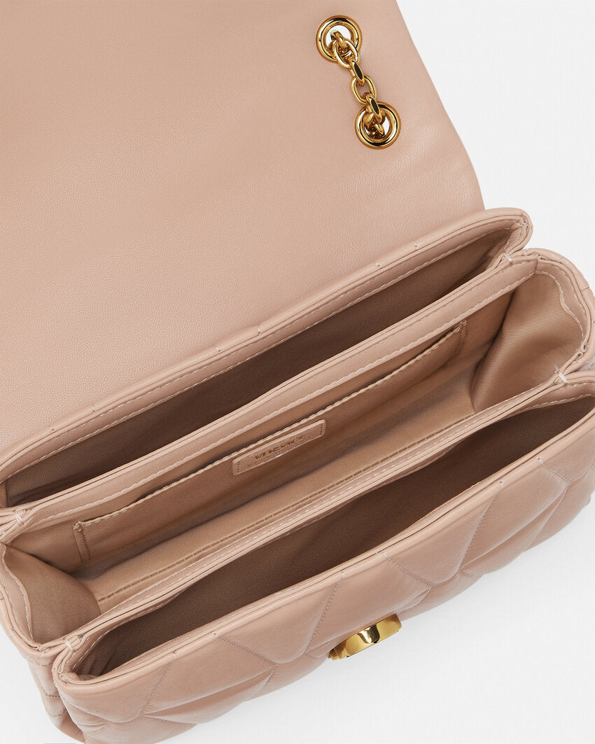 VERSACE KLEIO QUILTED SHOULDER BAG