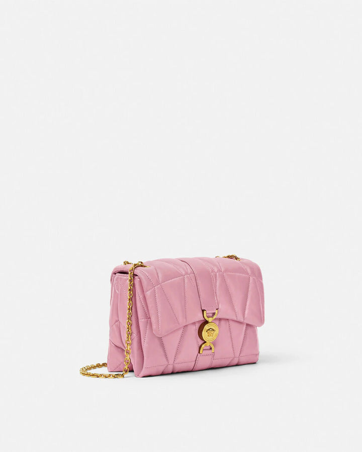 VERSACE KLEIO QUILTED SHOULDER BAG