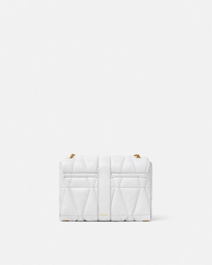 VERSACE KLEIO QUILTED SHOULDER BAG