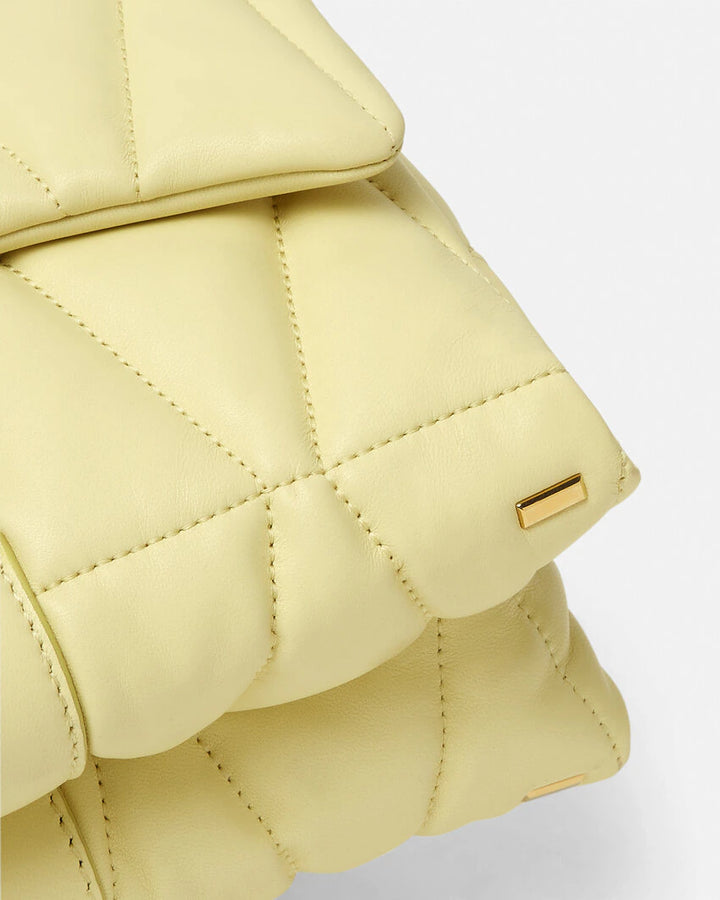 VERSACE KLEIO QUILTED SHOULDER BAG