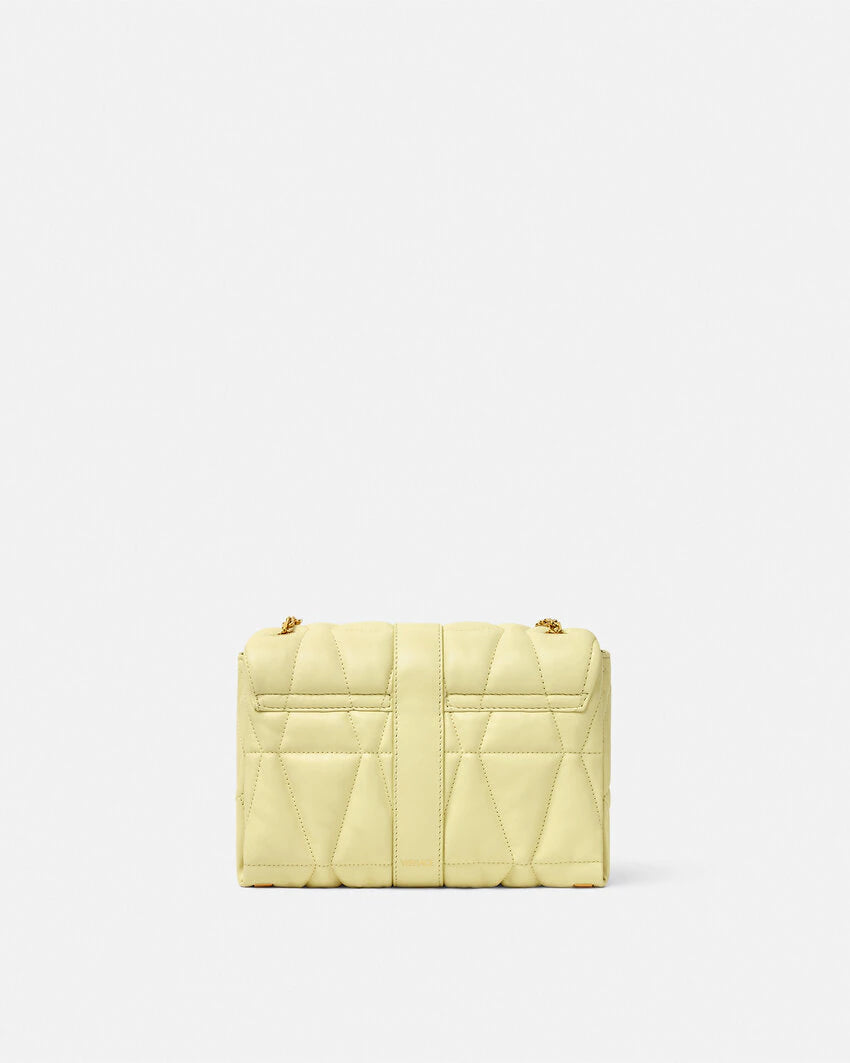 VERSACE KLEIO QUILTED SHOULDER BAG