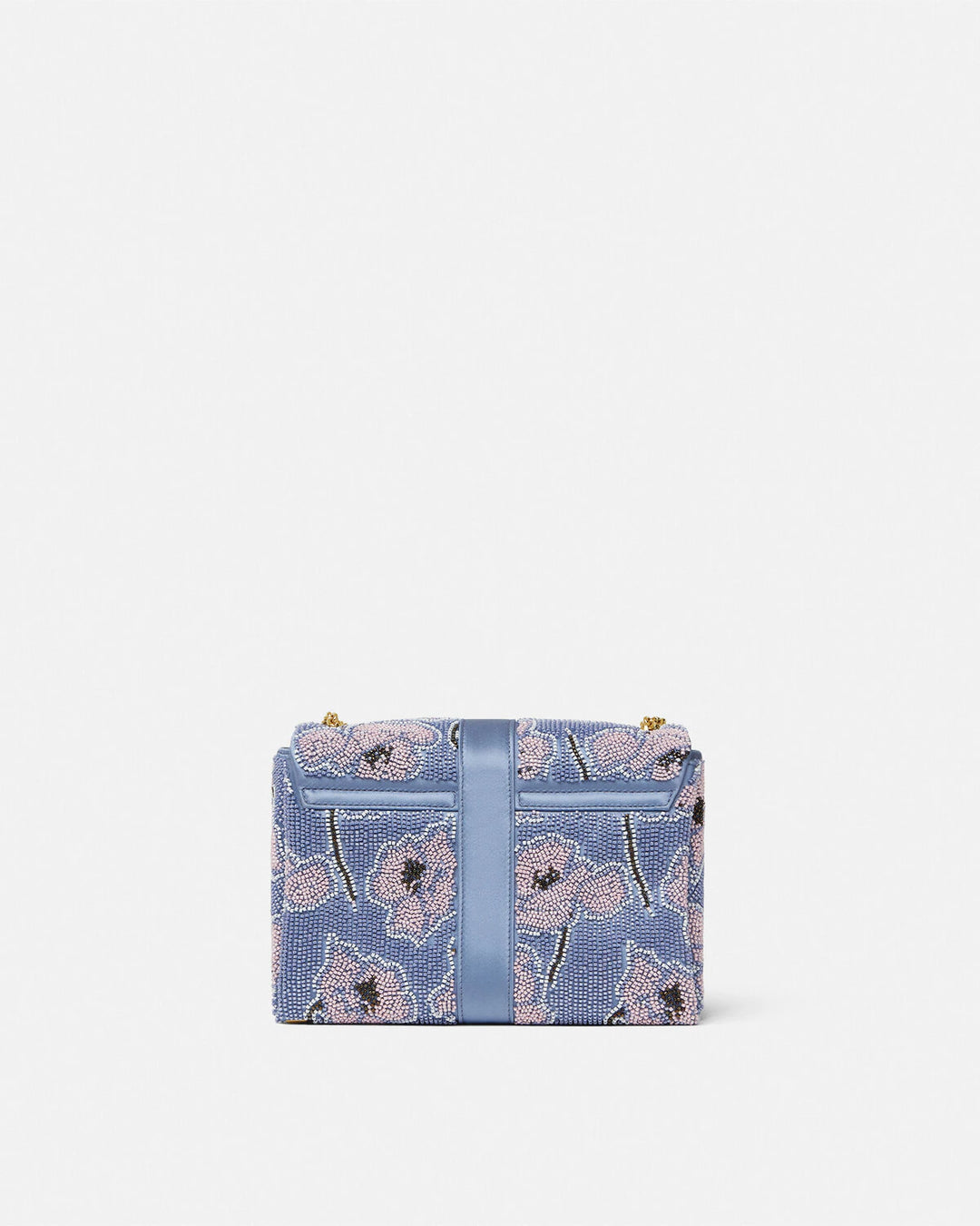 VERSACE EMBELLISHED KLEIO SHOULDER BAG
