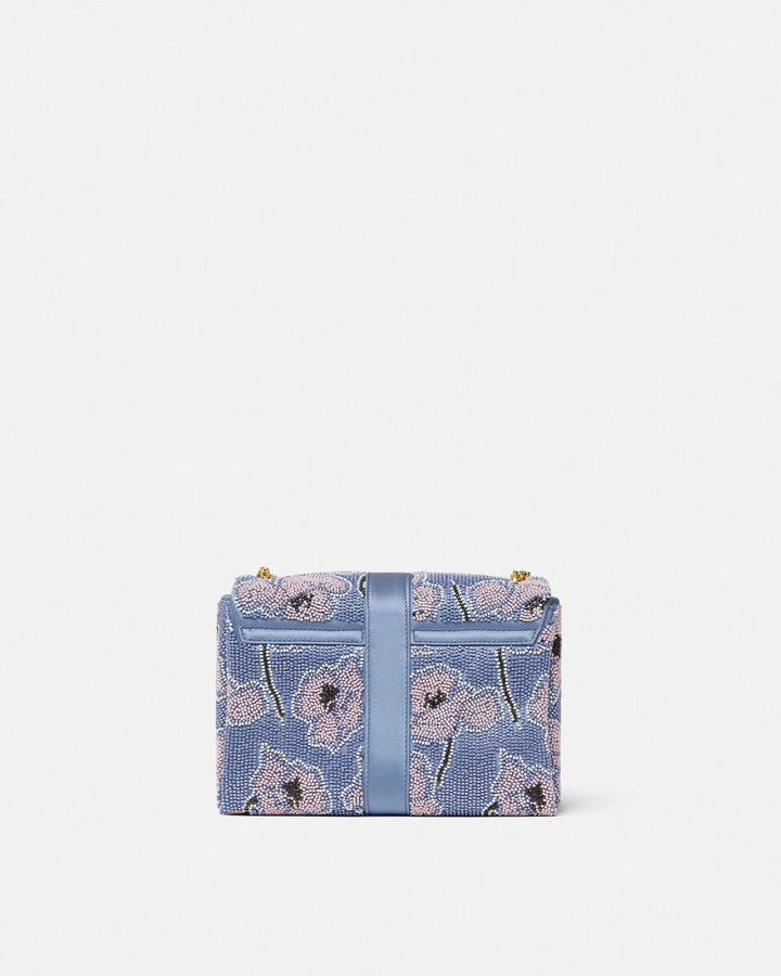 VERSACE EMBELLISHED KLEIO SHOULDER BAG