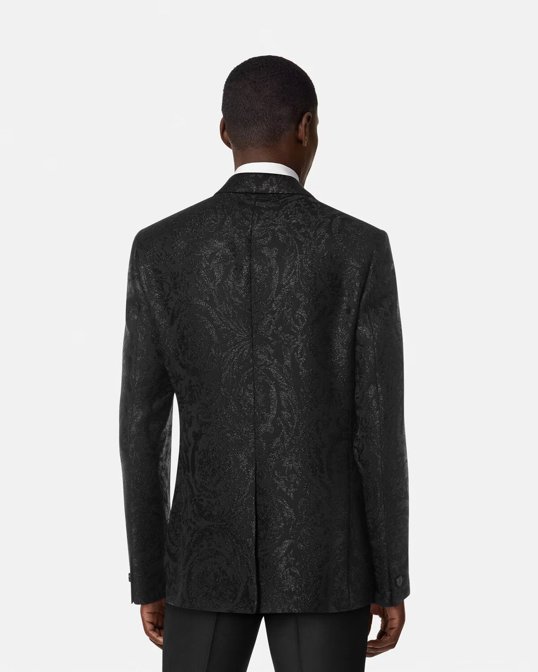 VERSACE Barocco Jacquard Single-Breasted Blazer